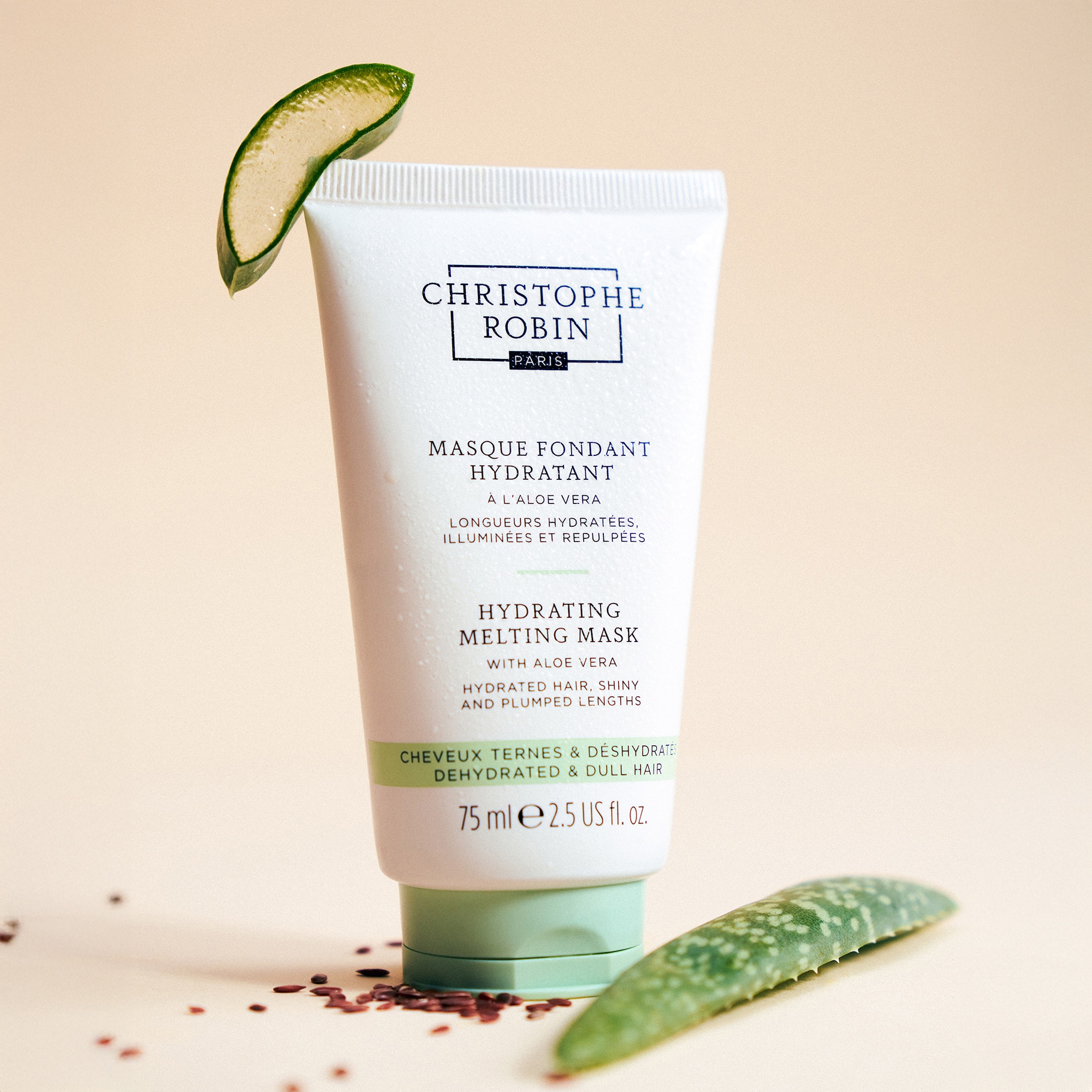 Masque fondant hydratant à l'aloe vera