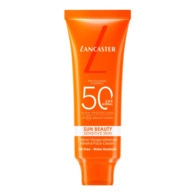 50mL Lancaster SUN BEAUTY Crème visage minérale peaux sensibles sun spf50  1 of 2 