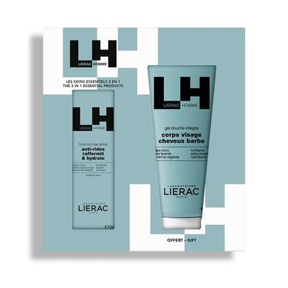  Lierac LIERAC HOMME Coffret fluide anti-âge + gel douche  1 of 1 