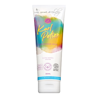 Les Secrets De Loly - Kurl Potion - Lait Coiffant Au Quinoa, Bambou & Amande - 250ml