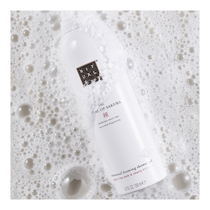Mousse de douche au lait de riz & fleur de cerisier