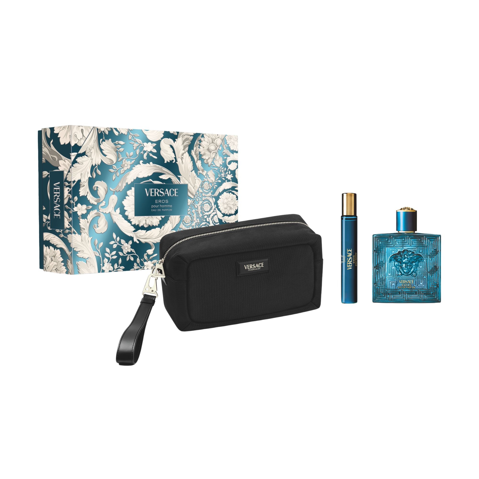 Versace - Eros - Coffret Trousse - Eau De Parfum + Format Voyage