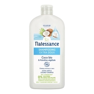 500ML Natessance CAPILLAIRE BIO Shampooing Coco bio  1 of 2 