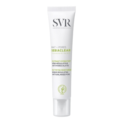 40ML LABORATOIRE SVR SEBIACLEAR MAT+PORES Soin matifiant hydratant sébo-régulateur anti-pores dilatés  1 of 1 