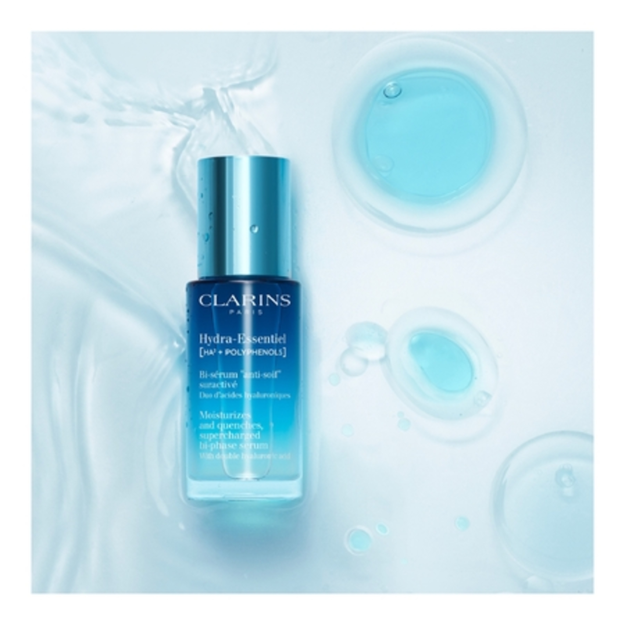 Hydra-essentiel [HA²+ POLYPHENOLS] - bi-sérum « anti-soif » suractivé