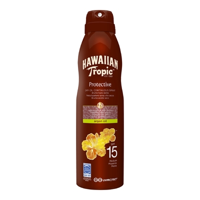 Hawaiian Tropic - Argan - Brume Huile D'argan - Spf15 - 217g
