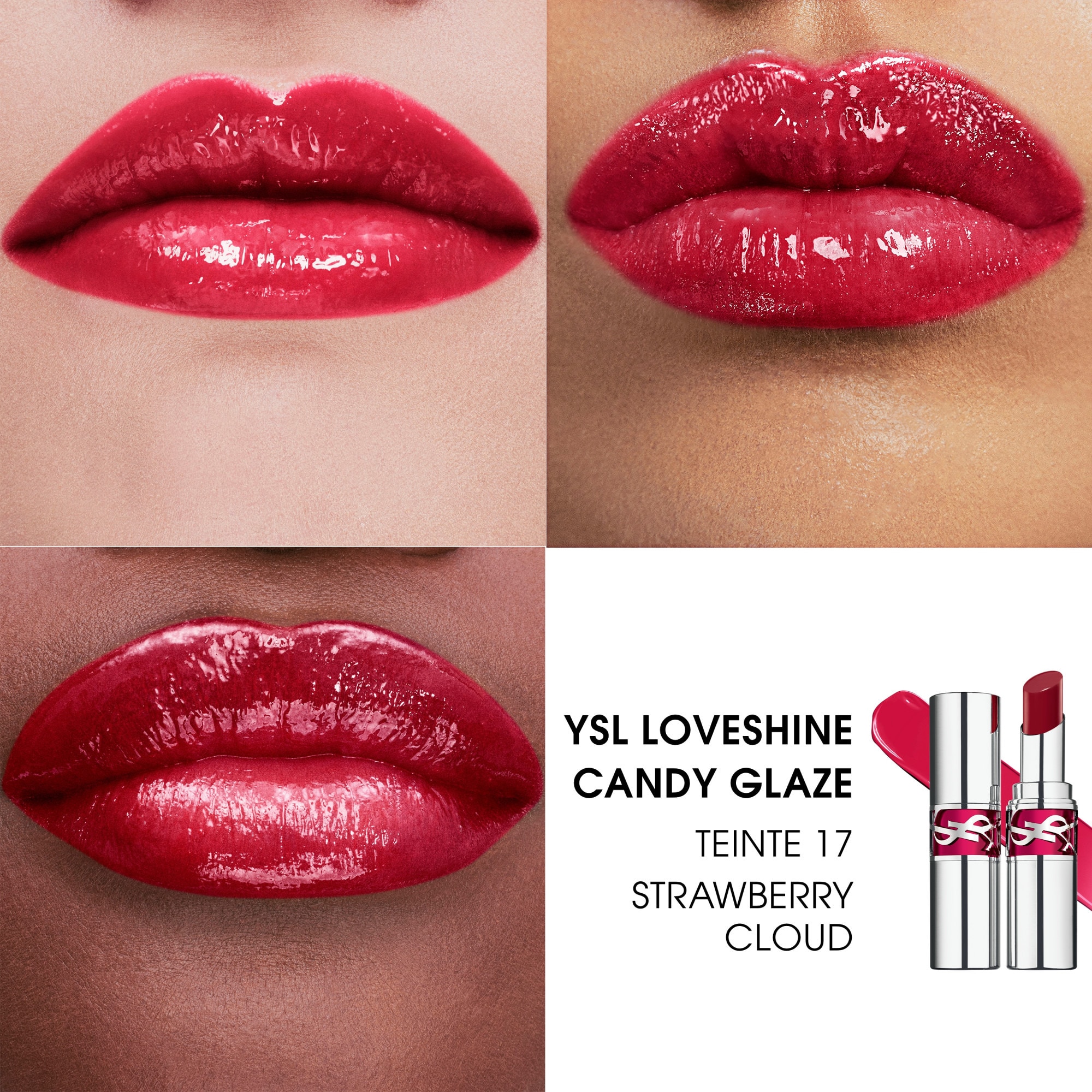Yves Saint Laurent LOVESHINE CANDY GLAZE Gloss effet repulpant en stick 1 of 4