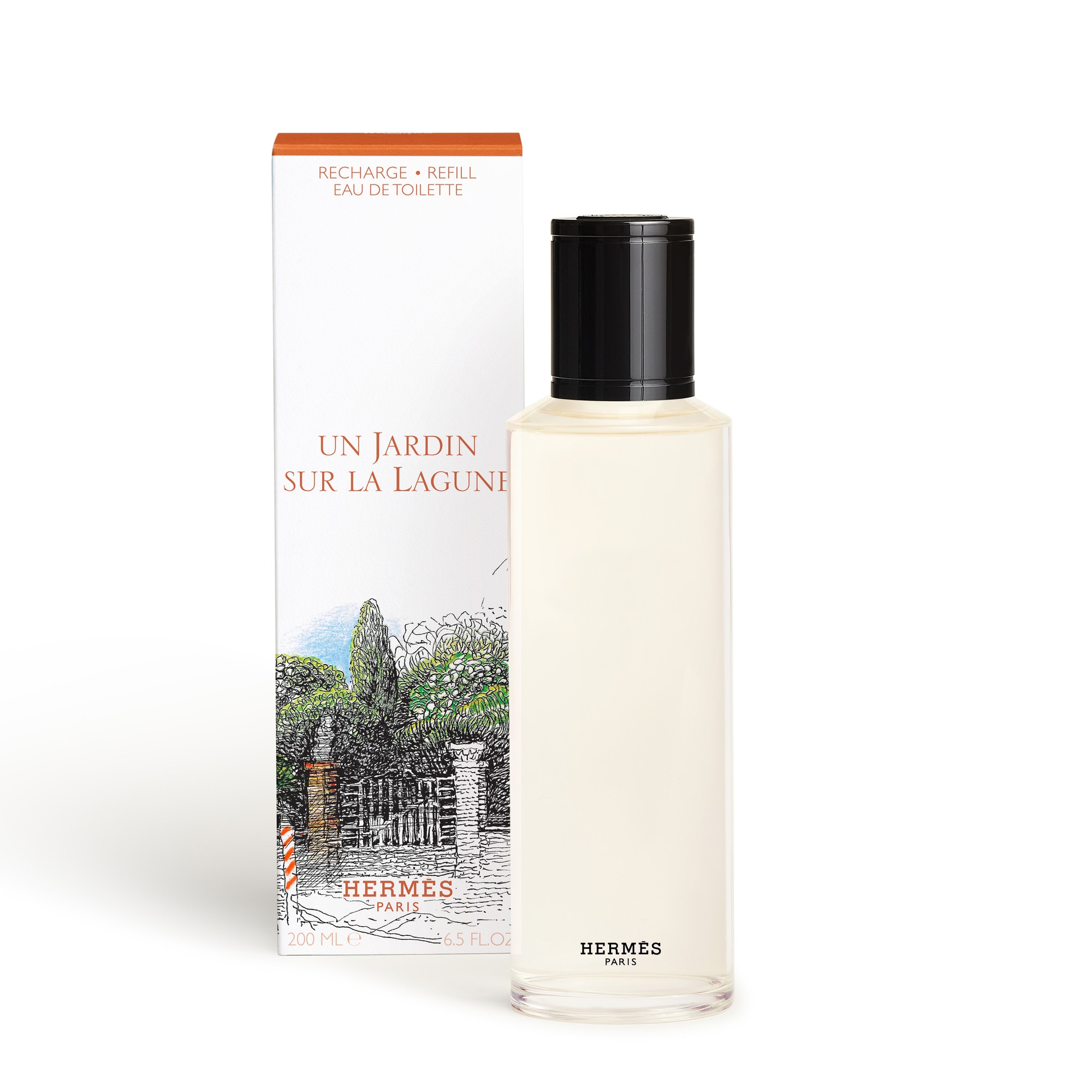 200ML Hermès UN JARDIN SUR LA LAGUNE Eau de toilette - recharge 1 of 4