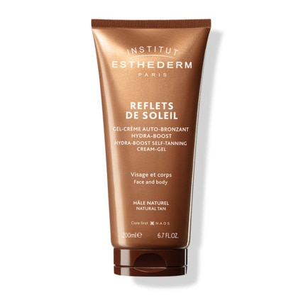 200ML INSTITUT ESTHEDERM REFLETS DE SOLEIL Gel-crème autobronzant hydratant visage et corps  1 of 4 
