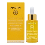 15ML APIVITA BEESSENTIAL OILS Huile de jour fortifiante & hydratante complément cutané  1 of 2 