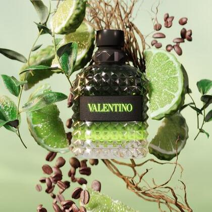 50mL Valentino BORNE IN ROMA GREEN STRAVAGANZA UOMO Eau de toilette  1 of 4 