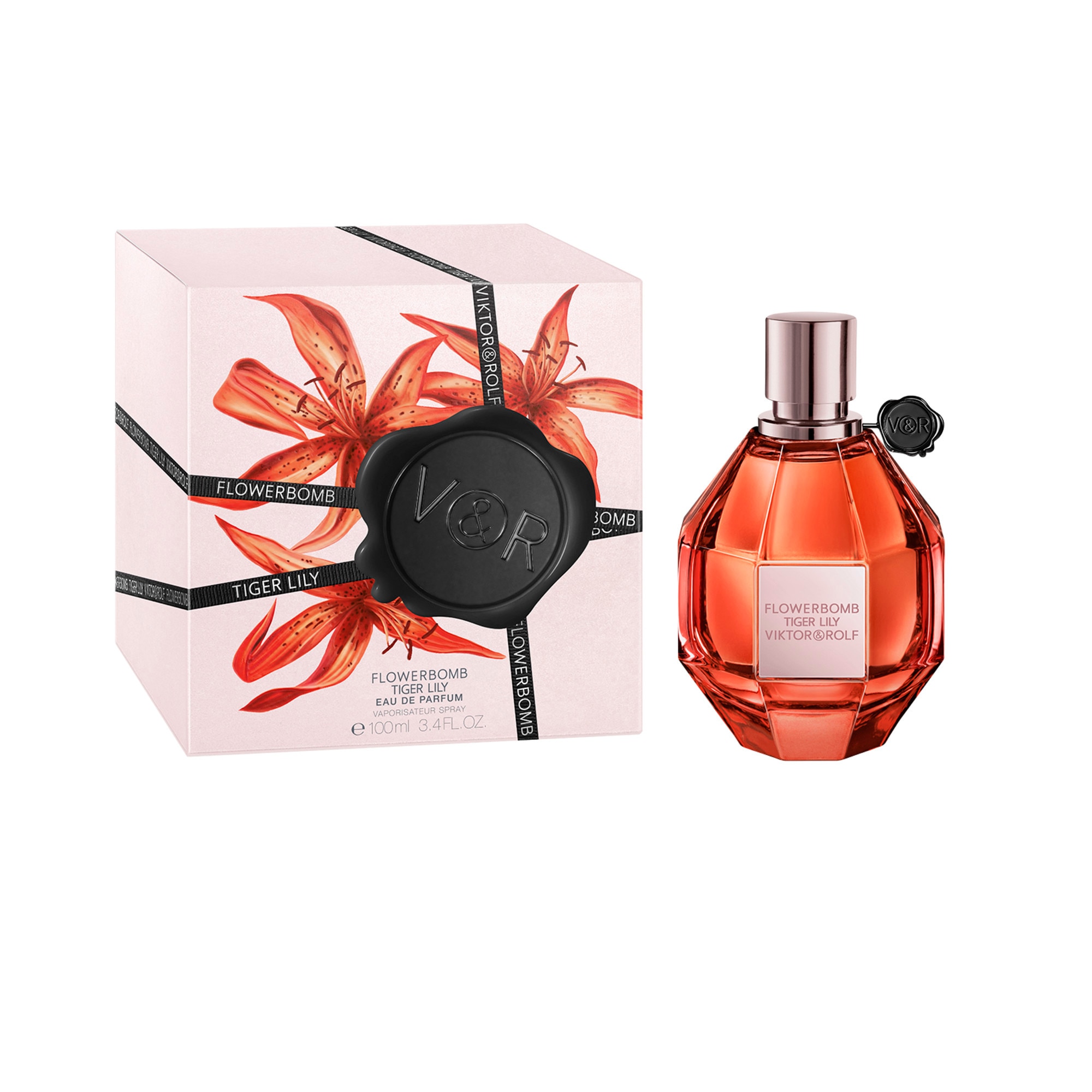 100ML Viktor & Rolf FLOWERBOMB TIGER LILY Eau de parfum 1 of 4