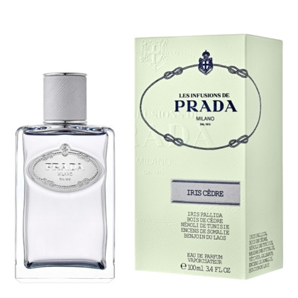 100ML Prada IRIS CÈDRE Eau de parfum hespéridée boisée magnétique  1 of 4 