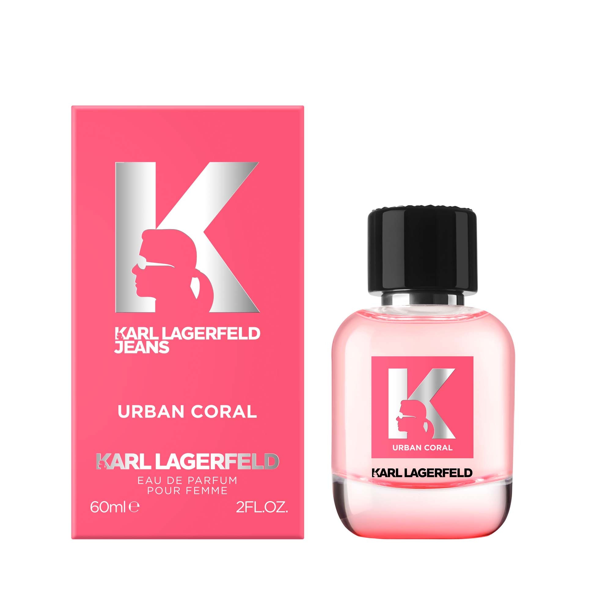60ml KARL LAGERFELD KARL LAGERFELD JEANS Eau de parfum - urban coral  1 of 2 