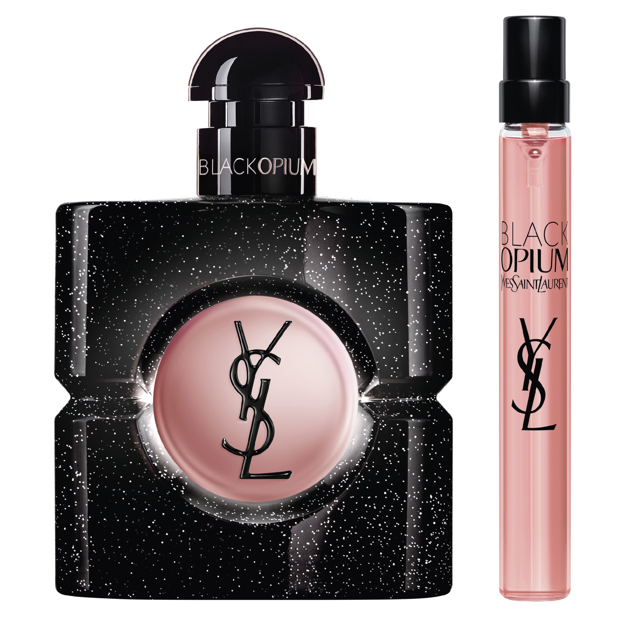 Yves Saint Laurent BLACK OPIUM Coffret - eau de parfum + format voyage 1 of 2 Coffret - eau de parfum + format voyage