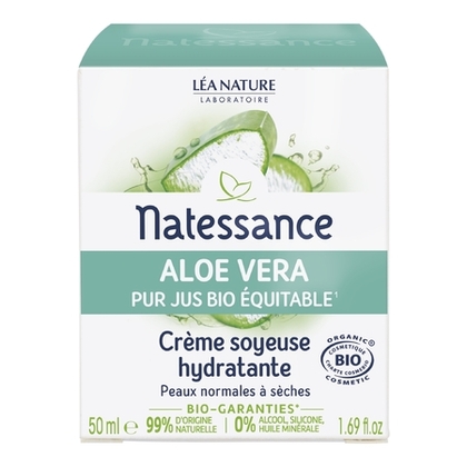 50mL Natessance ALOE VERA Crème soyeuse hydratante  1 of 1 