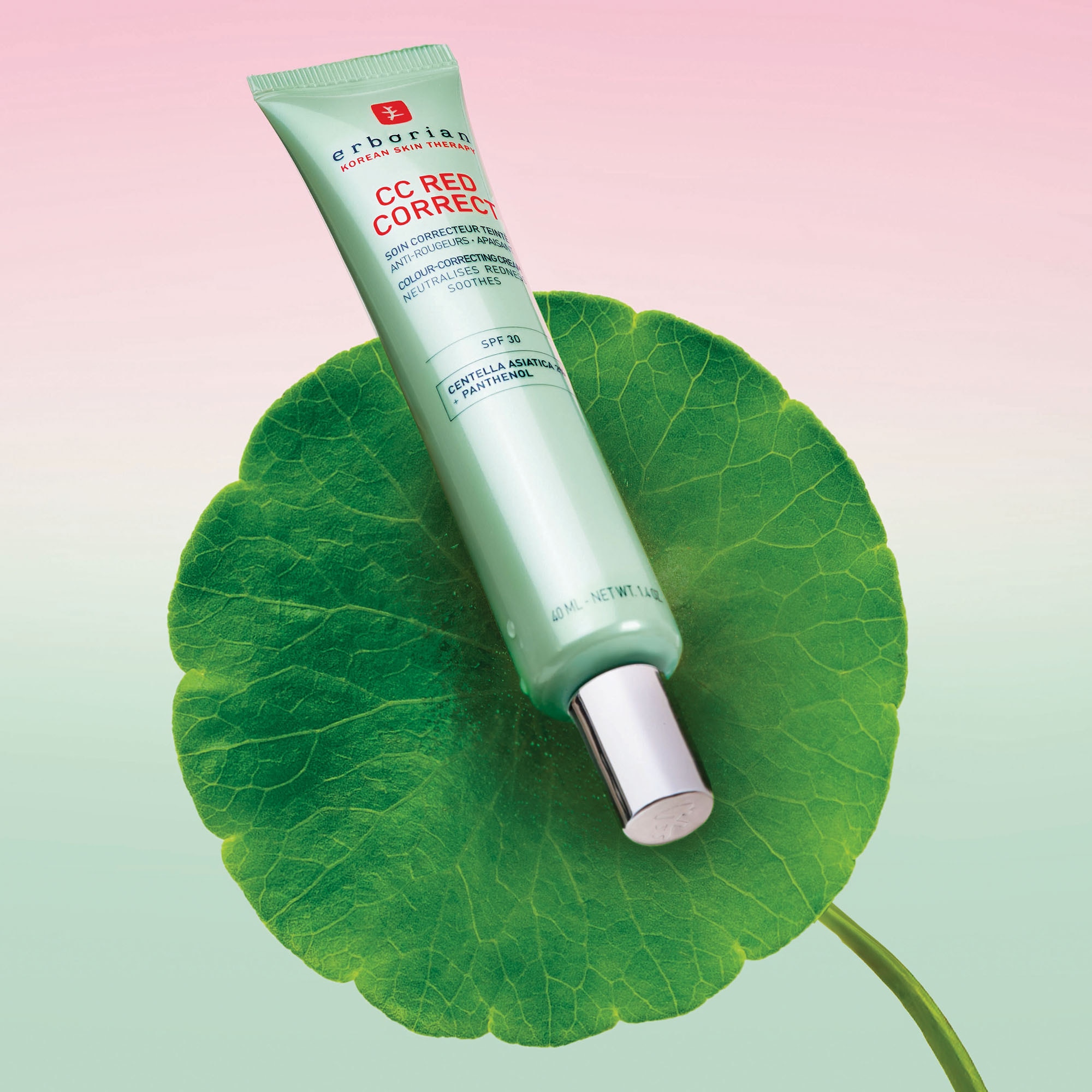 15ml ERBORIAN CC RED CORRECT Soin correcteur teinté - anti-rougeurs et apaisant  1 of 4 