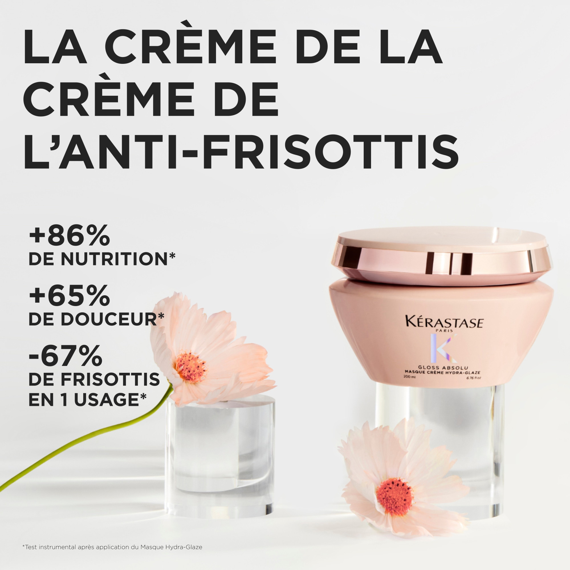 Masque crémeux hydra-nourrissant