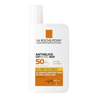 50ML LA ROCHE POSAY ANTHELIOS UVMUNE 400 Fluide invisible visage très haute protection SPF50+ sans parfum  1 of 4 