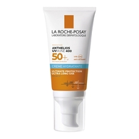 Crème solaire visage hydratante très haute protection SPF50+ sans parfum