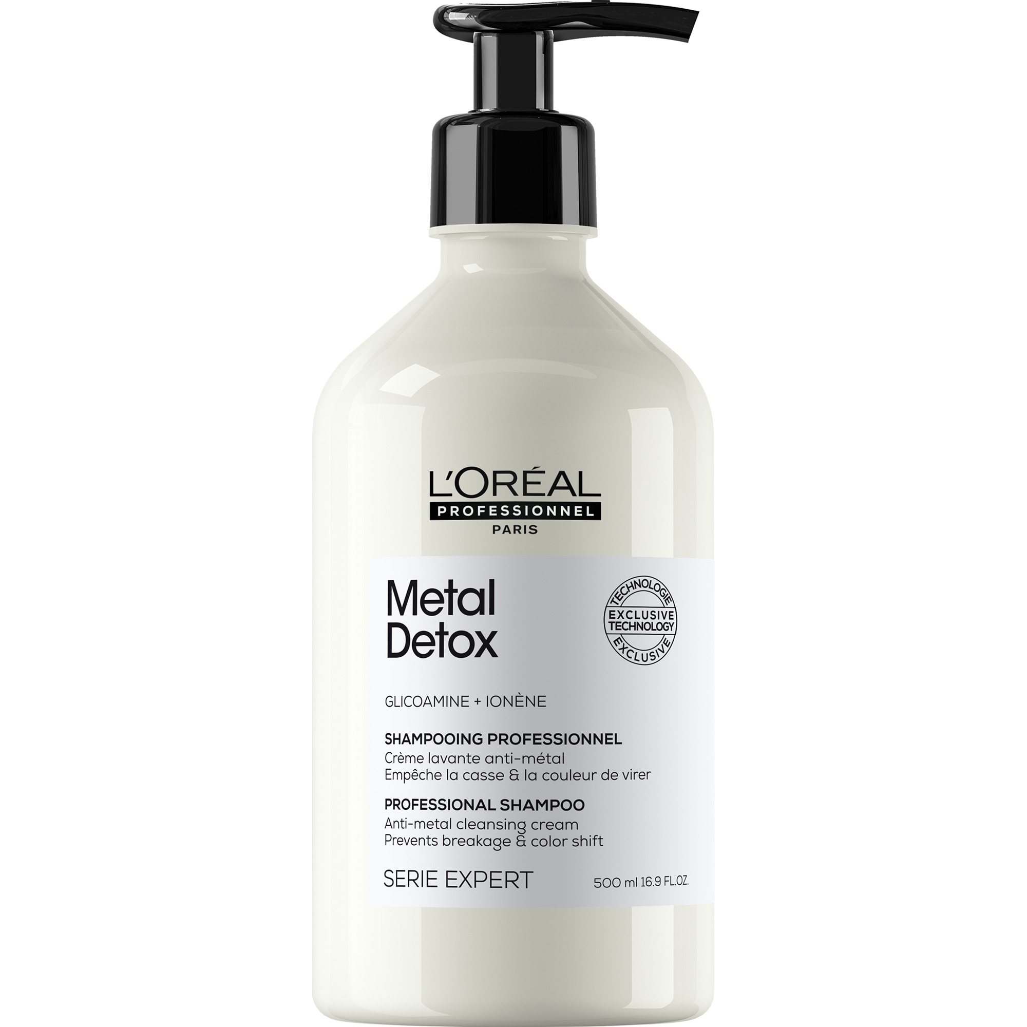 500ML L'ORÉAL PROFESSIONNEL SERIE EXPERT METAL DETOX Shampooing professionnel crème lavante anti-métal 1 of 4