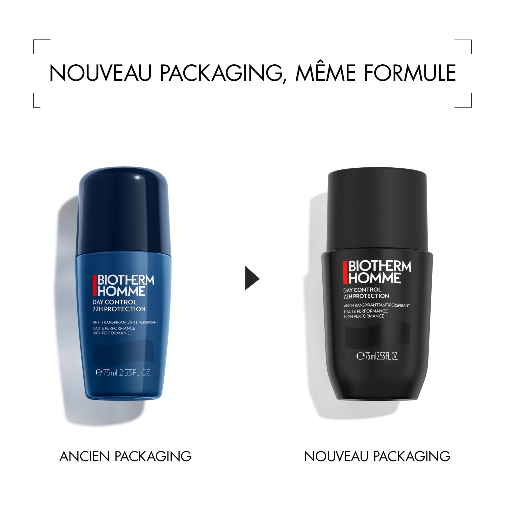 Déodorant anti-transpirant 72h haute performance