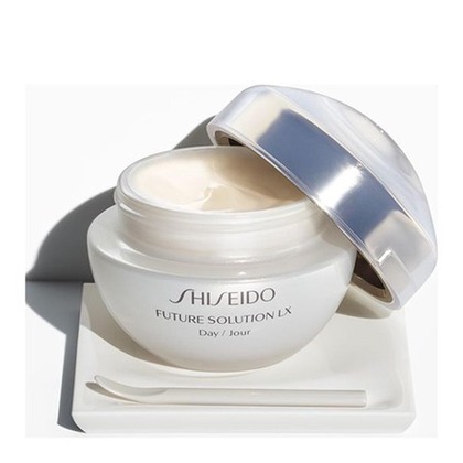 50ML Shiseido FUTURE SOLUTION LX Crème Protection Totale SPF 20 (jour)  1 of 3 