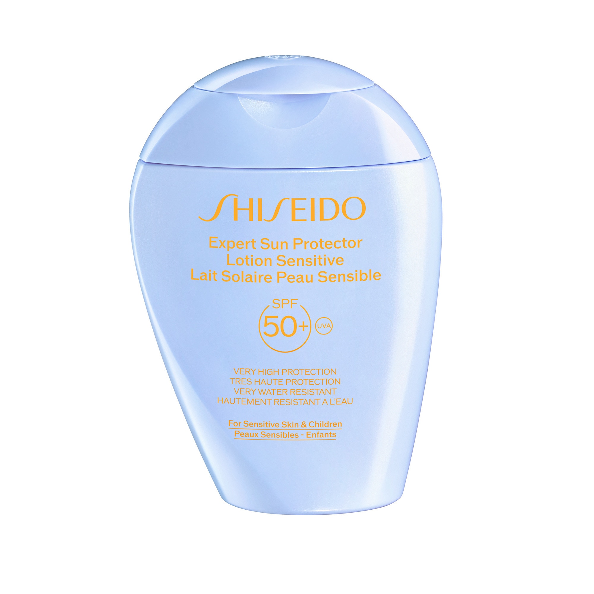 150ml Shiseido EXPERT SUN PROTECTOR Lait solaire peau sensible spf50+  Lait solaire peau sensible spf50+