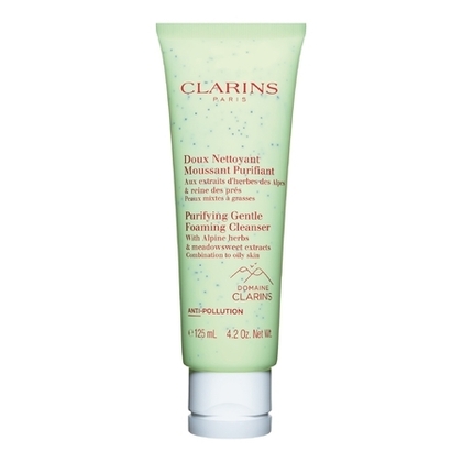 125ML Clarins SOINS DEMAQUILLANTS Doux nettoyant moussant purifiant peaux mixtes à grasses  1 of 4 