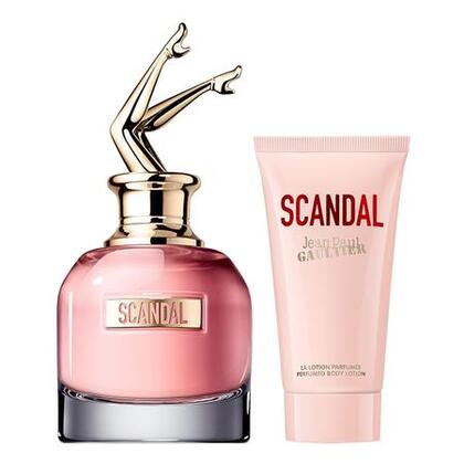  Jean Paul Gaultier SCANDAL Coffret eau de parfum + lait pour le corps  1 of 3 