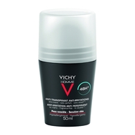 50mL VICHY HOMME V Déodorant 48H anti-transpiration anti-irritation peaux sensibles  1 of 2 