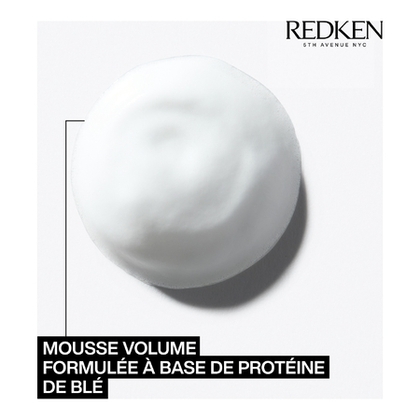 Spray moussant volume