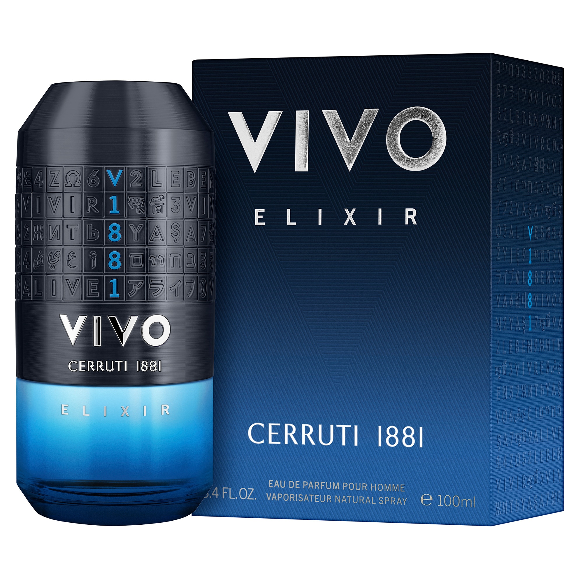 100mL CERRUTI 1881 VIVO ELIXIR Eau de parfum 1 of 4