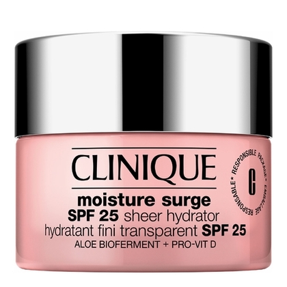 50mL Clinique MOISTURE SURGE™ Hydratant fini transparent spf 25  1 of 1 Hydratant fini transparent spf 25