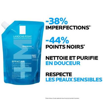 400ML LA ROCHE POSAY EFFACLAR Gel mousse  1 of 4 