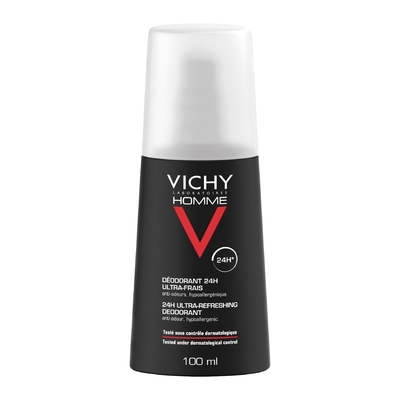 VICHY - Homme V - Déodorant 24h Ultra-frais - 100ml