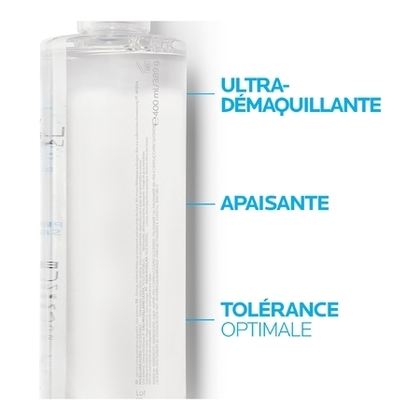 400ML LA ROCHE POSAY EAU MICELLAIRE ULTRA Eau micellaire démaquillante sans rinçage peaux sensibles  1 of 4 