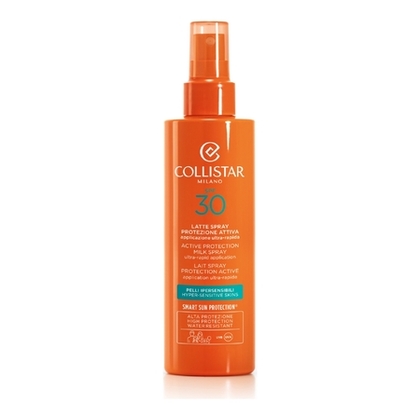 200ML COLLISTAR SOLAIRES Lait spray protection active peaux hypersensibles SPF30  1 of 1 