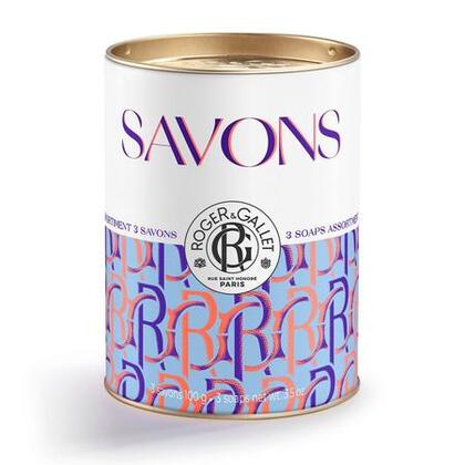  Roger & Gallet SAVONS Coffret 3 savons bienfaisants  1 of 2 