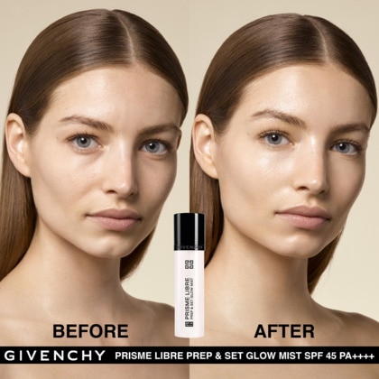 Spray base de teint et fixateur SPF45