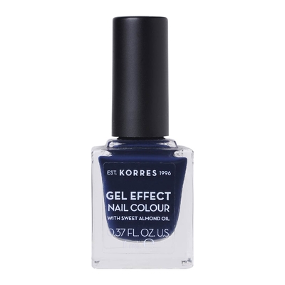 Korres - Gel Effet - Vernis À Ongles Amande Douce - 88 - Steel Blue