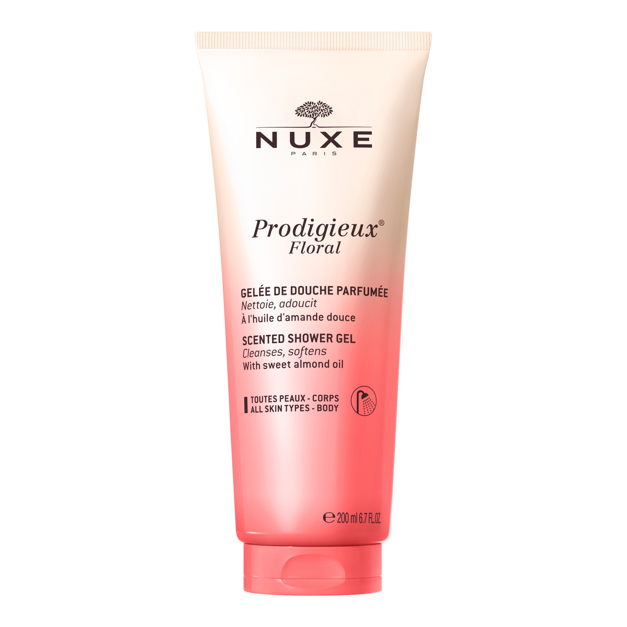 200mL Nuxe PRODIGIEUX® FLORAL Gelée de douche délicate 1 of 4