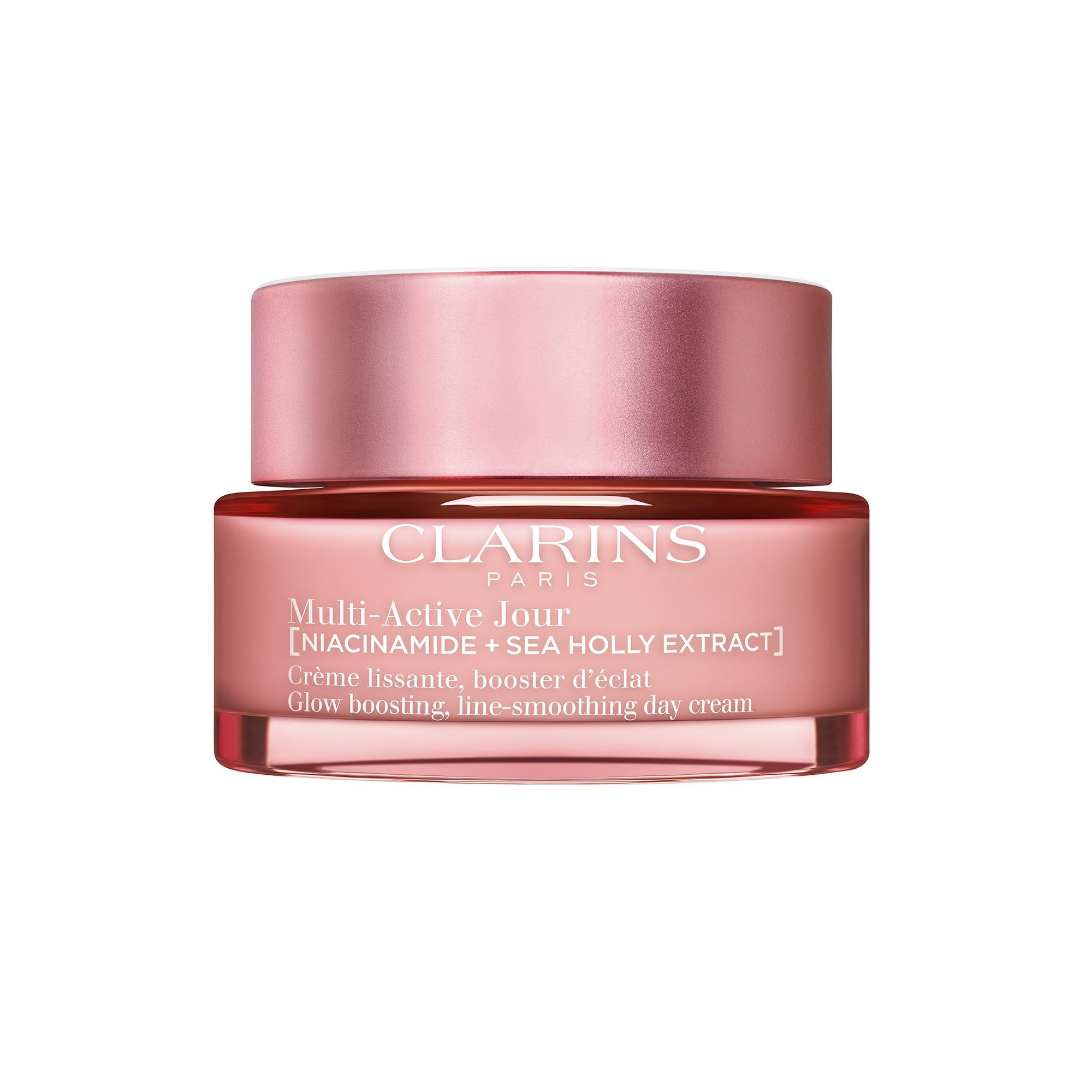 50ML Clarins MULTI-ACTIVE Crème lissante, booster d’éclat - toutes peaux 1 of 4 Crème lissante, booster d’éclat - toutes peaux