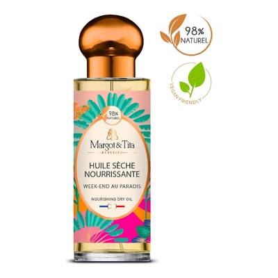 Margot & Tita - Week-end Au Paradis - Huile Seche Nourissante - 30ml