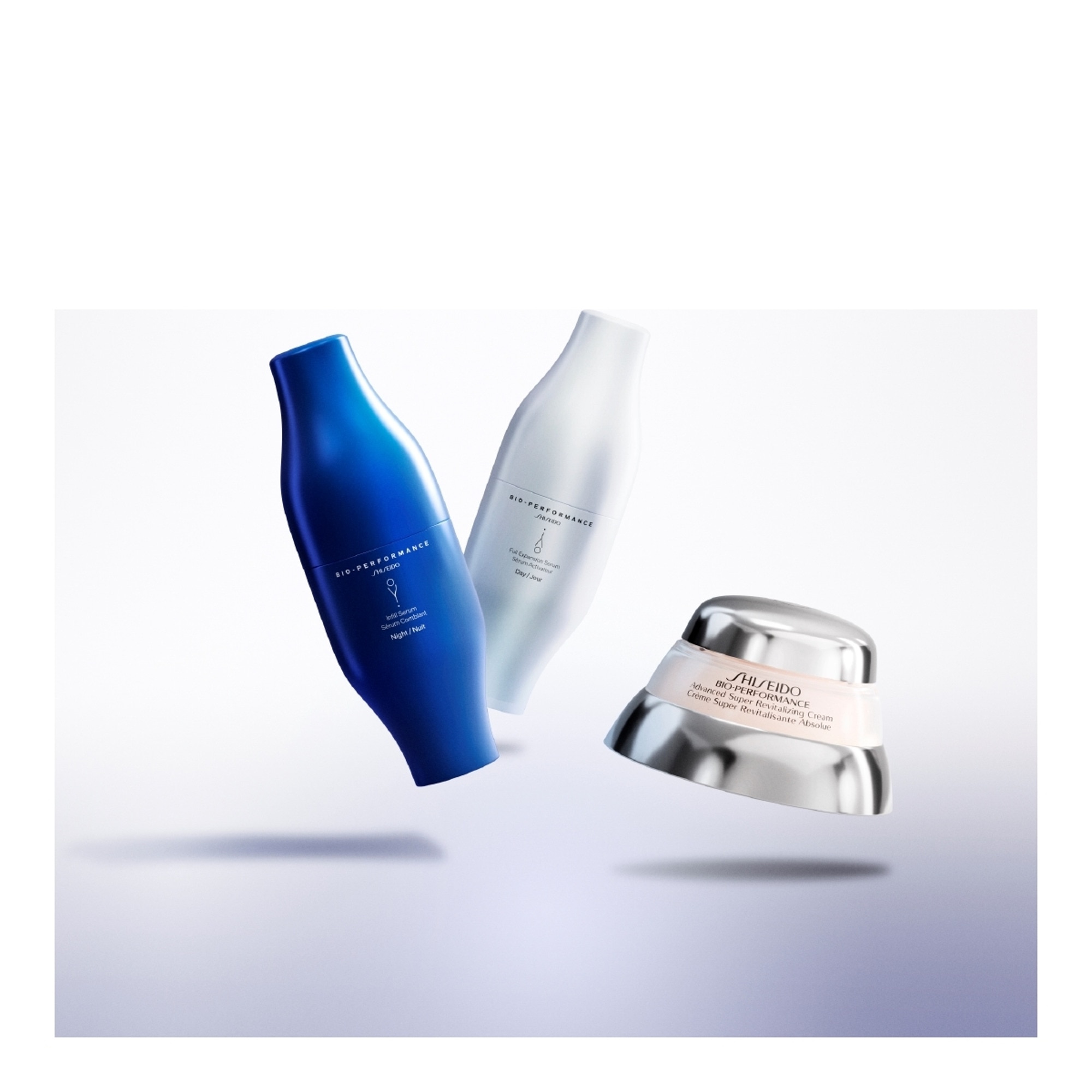 60ml Shiseido BIO-PERFORMANCE SKIN FILLER Sérum activateur jour & sérum comblant nuit - rechargeable  1 of 4 