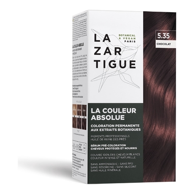 Lazartigue - La Couleur Absolue - Coloration Permanente Aux Extraits Botaniques - Chocolat