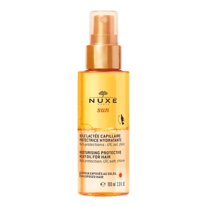 100ML Nuxe NUXE SUN Huile lactée capillaire protectrice hydratante  1 of 4 