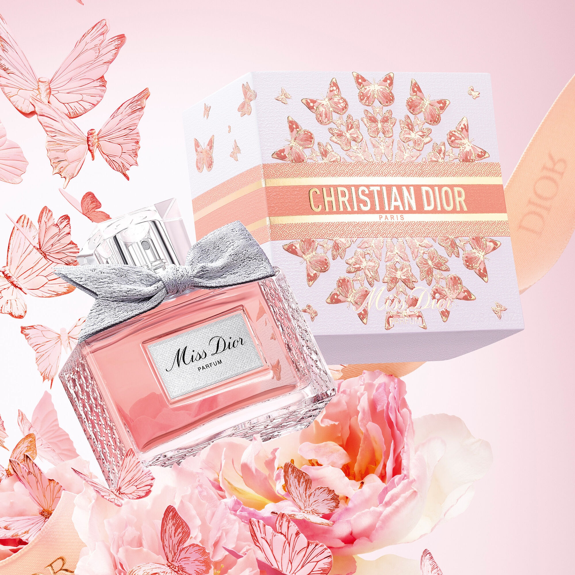  DIOR MISS DIOR Parfum - édition limitée notes fleuries, fruitées et boisées intenses  1 of 3 