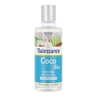 100ML Natessance HUILES - GRANDS FORMATS Huile de Coco bio - 100% pure - nourrissante  1 of 2 