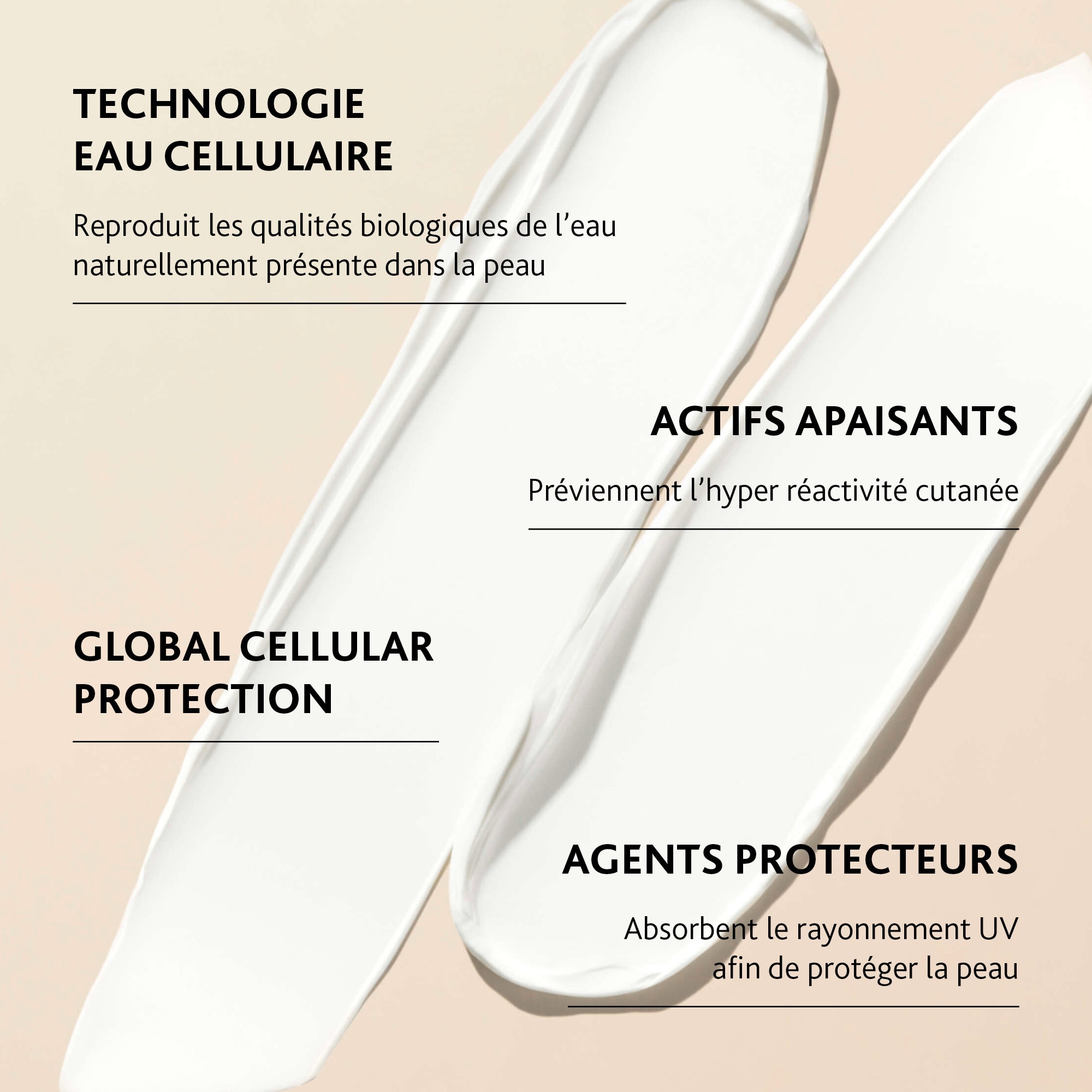 Crème solaire visage spf50+ peau intolérante allergiques